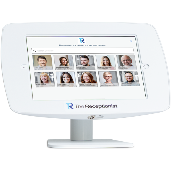 The Receptionist Digital Sign In Visitor Management Log