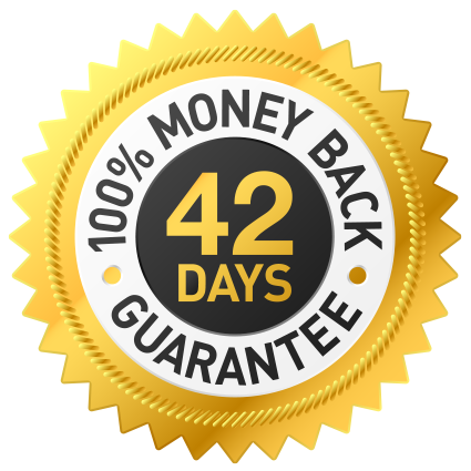 42-Day Guarantee Badge