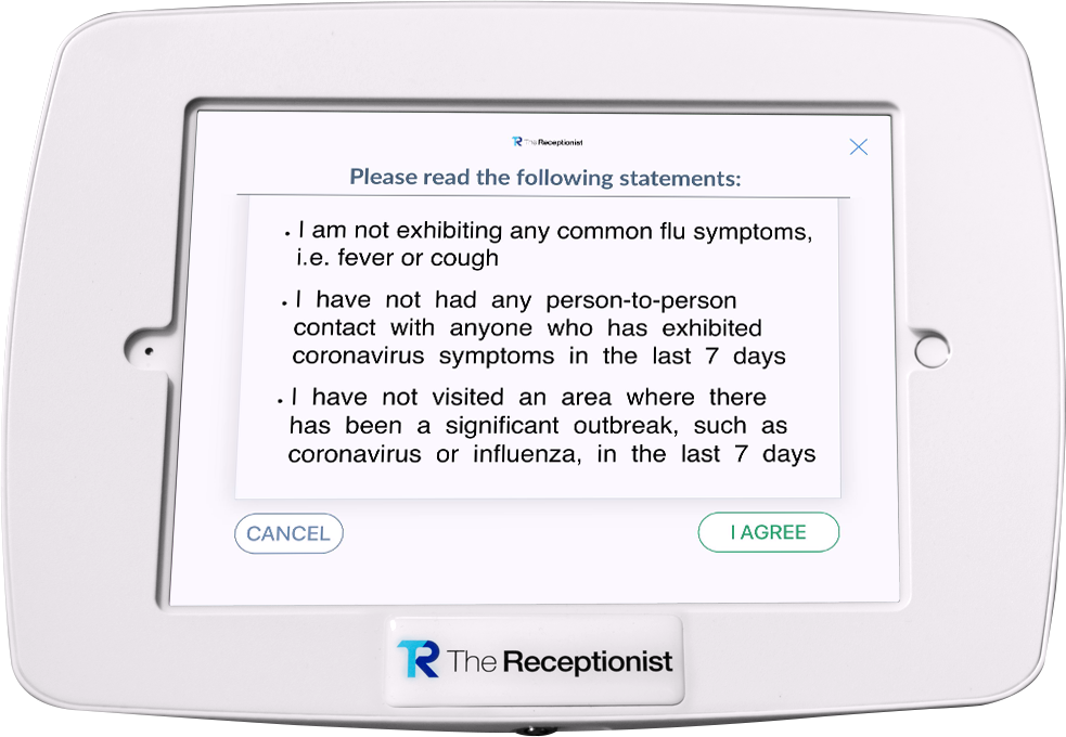 Sample coronavirus (COVID-19) Check In Agreement