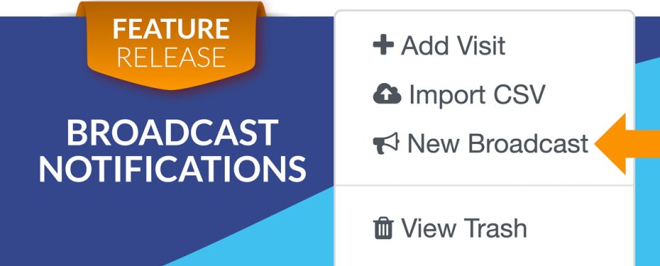 Blog header for Broadcast Notifications feature release